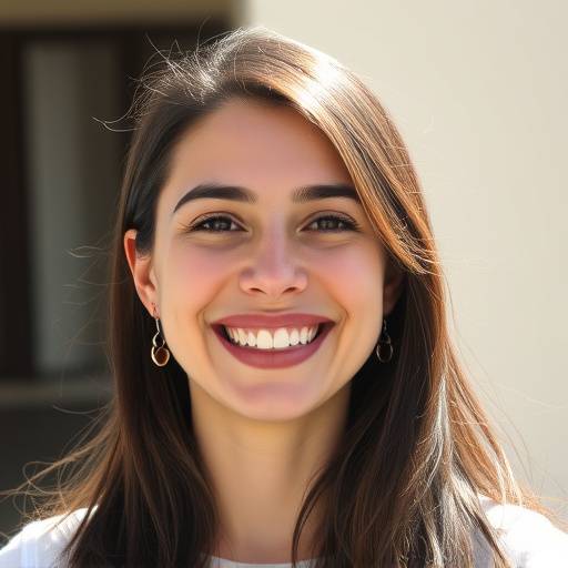 Foto de Maria Silva, aluna satisfeita